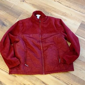 Northern Reflections vintage quilted fleece jacket